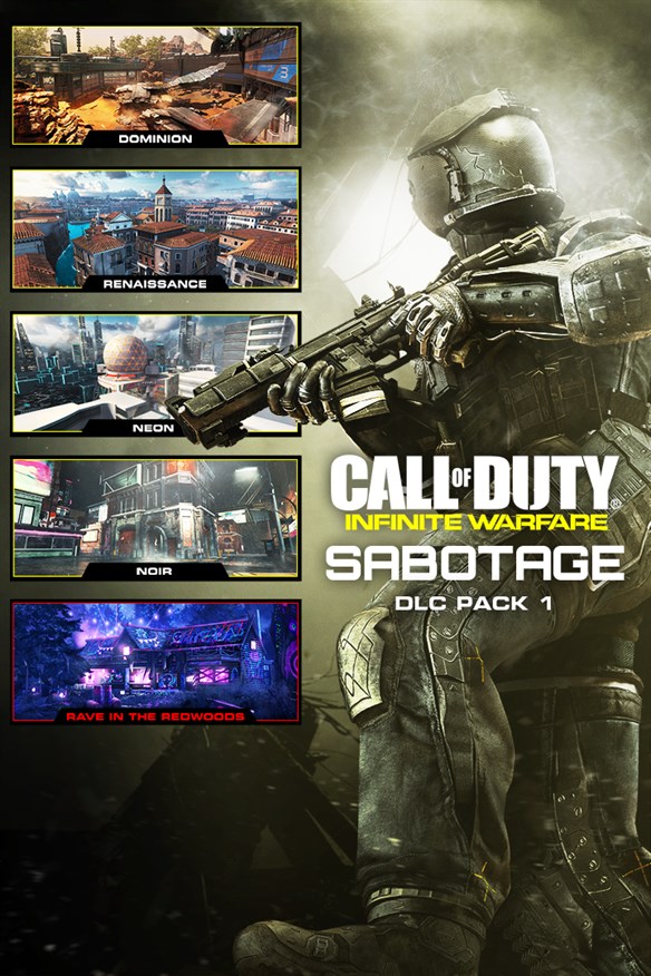 Call of Duty: Infinite Warfare - DLC1 Sabotage Xbox Series X|S and Xbox One cover art