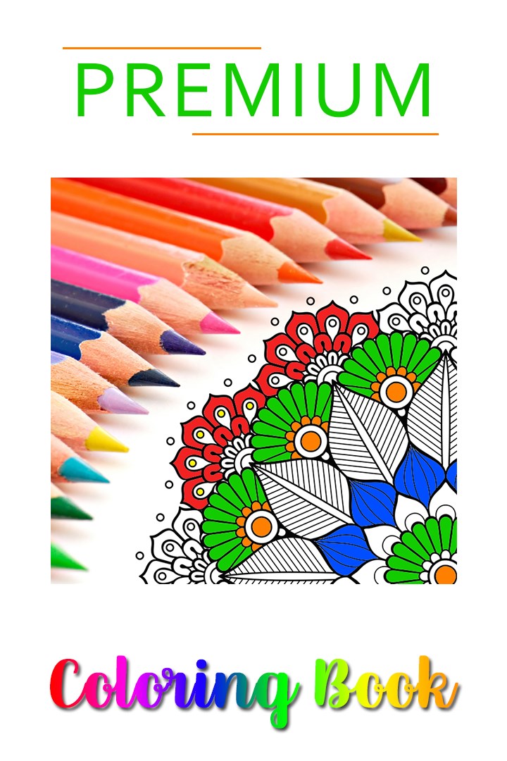 Coloring Books For Adults And Kids AntiStress Relaxing Artistic Mandalas