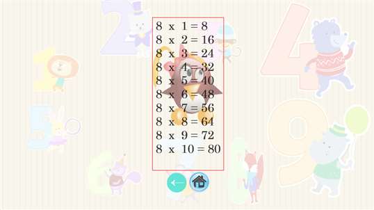 Multiplication Table - Learn and Play screenshot 3