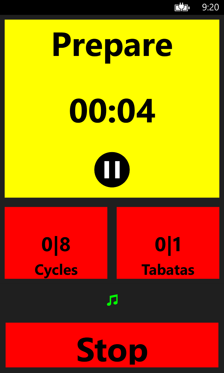 Captura 2 Tabatа Timer windows