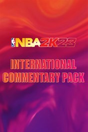 NBA 2K23 International Commentary-pakke