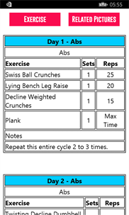 Six Packs Abs Workouts screenshot 5