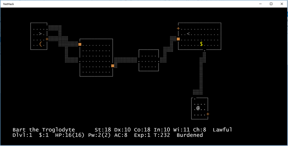 Nethack (Windows) Podle: Bartlet Software