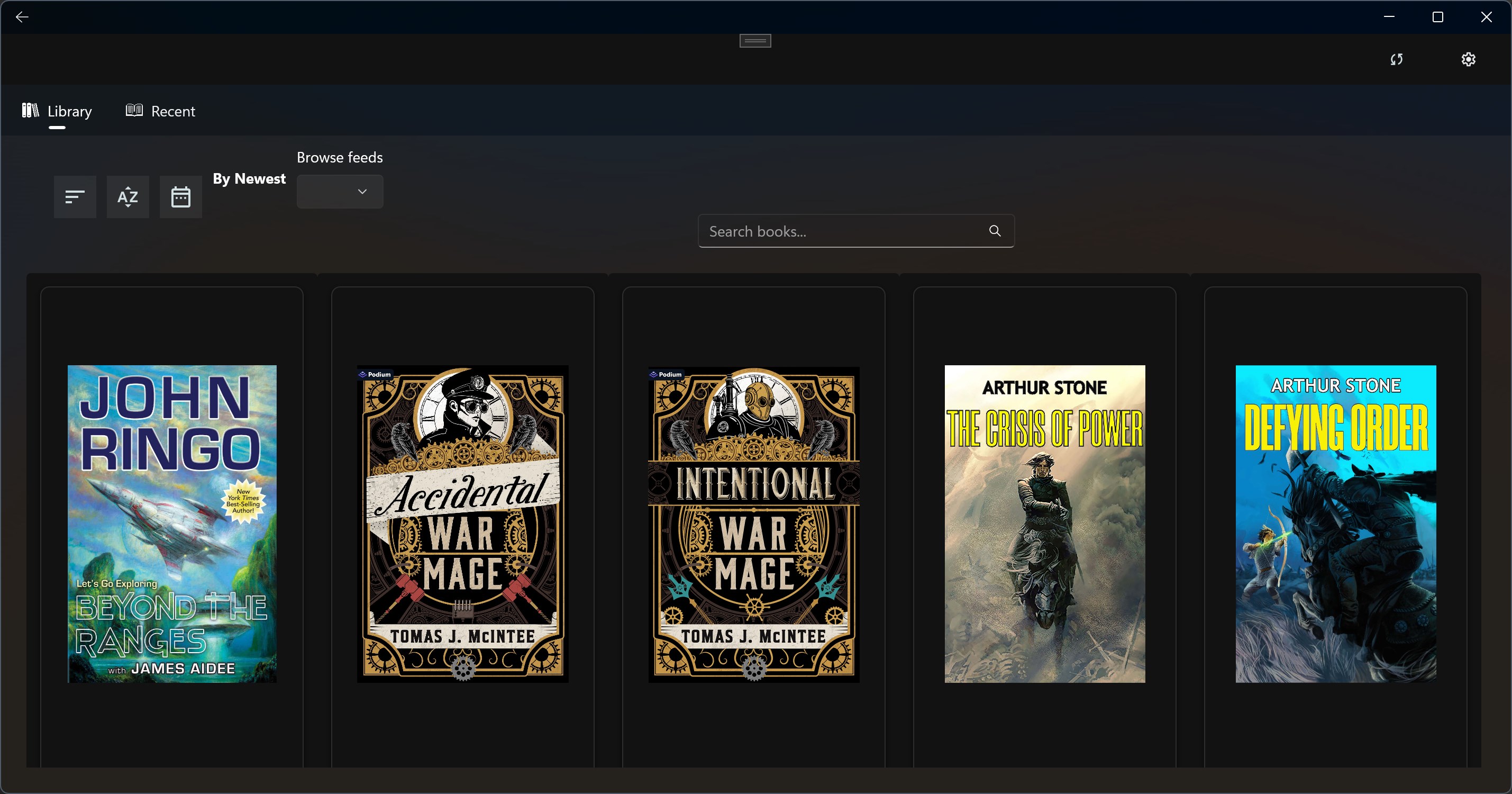 EpubReader For Windows screenshot