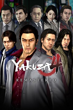 Cover poster for Yakuza 4 Remastered