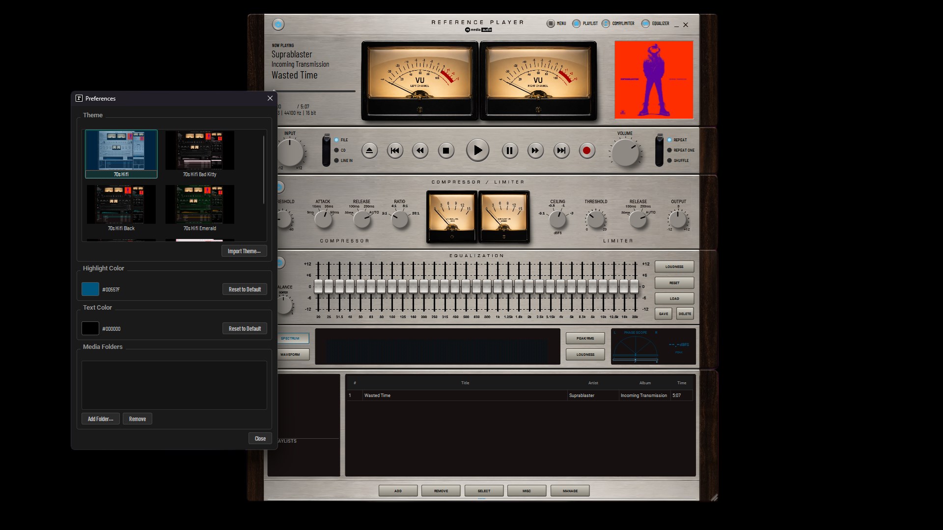 Reference Player - Télécharger et installer sur Windows