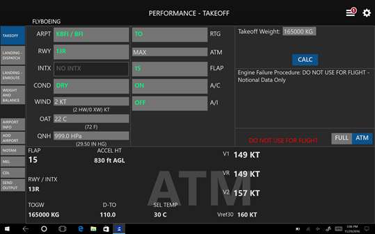 Onboard Performance Tool screenshot 1