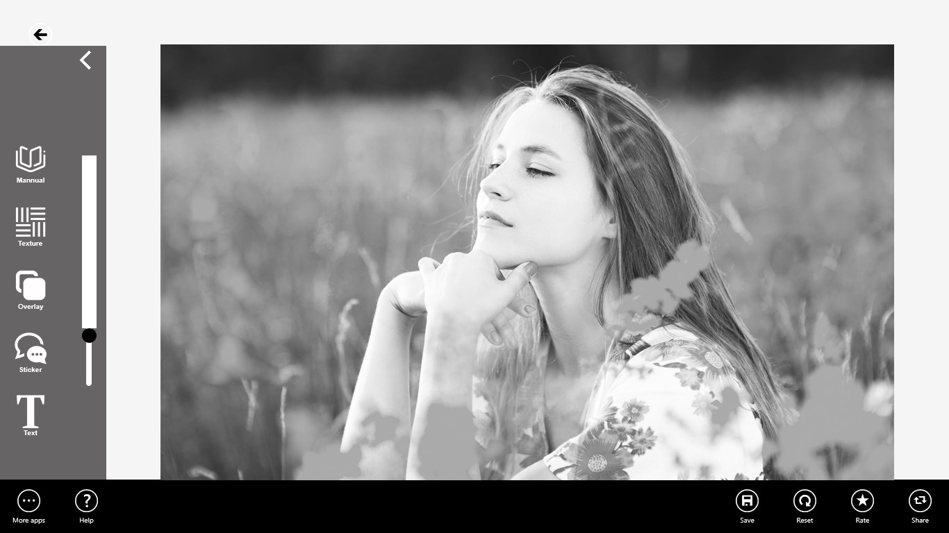 Black and White Photo Editor Pro for Windows 10