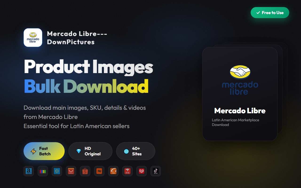 DownPictures Saver for Mercado Libre