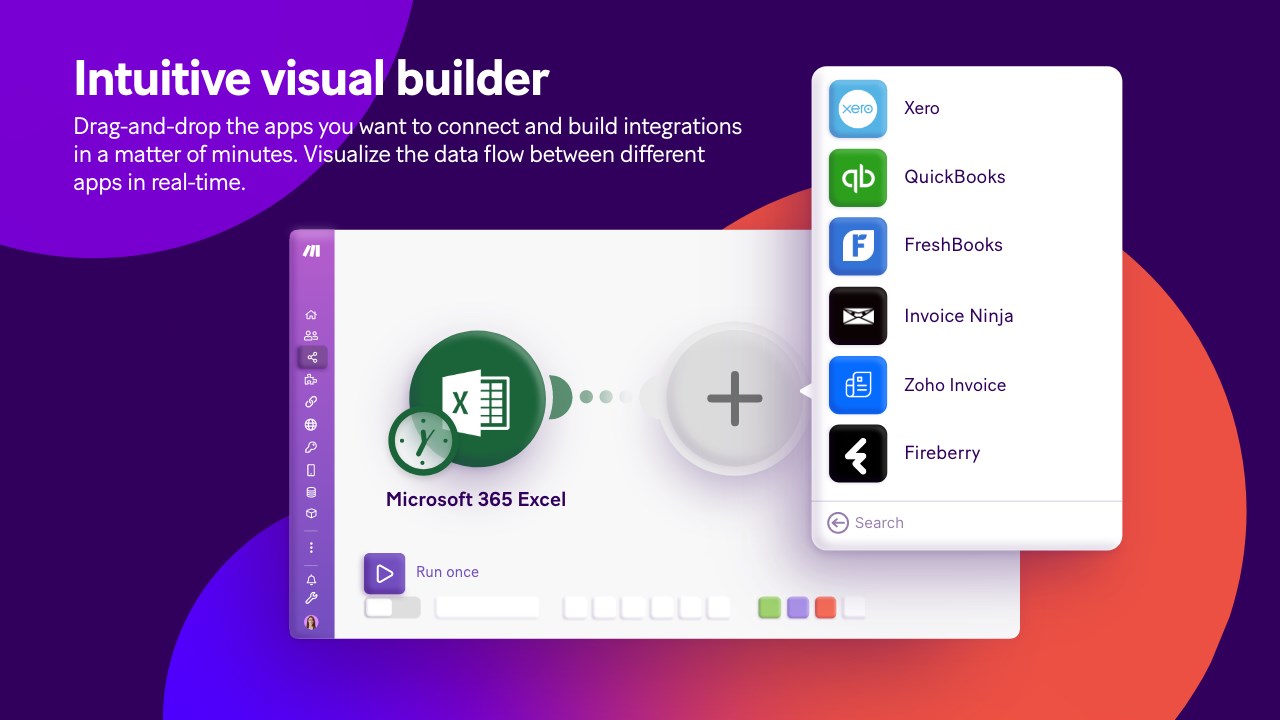 Snapshot 3 of Use Make to connect Microsoft Excel with more than 1,500 apps and services