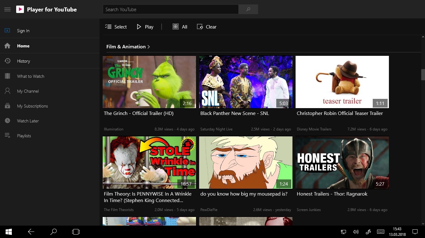 Youtube Para Windows 10 App Hyper For Youtube Windows 10