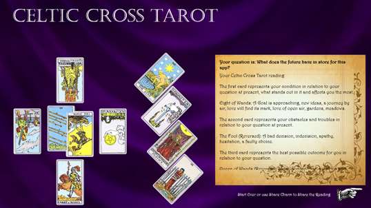 Celtic Cross Tarot screenshot 4