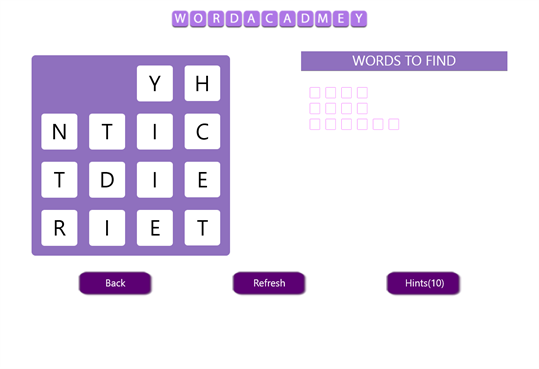 Word Academy-A word Challenging game screenshot 3