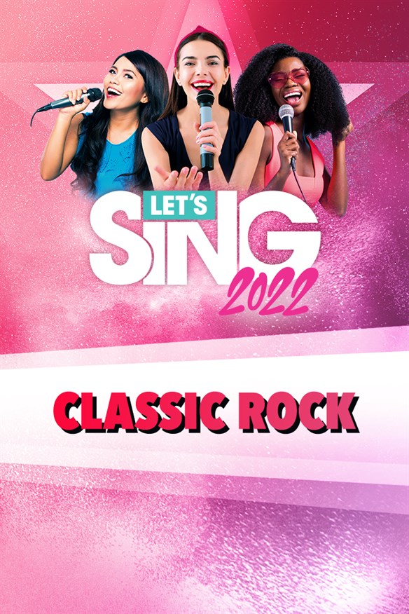 Let's Sing 2022 Classic Rock Song Pack Xbox Series X|S and Xbox One cover art