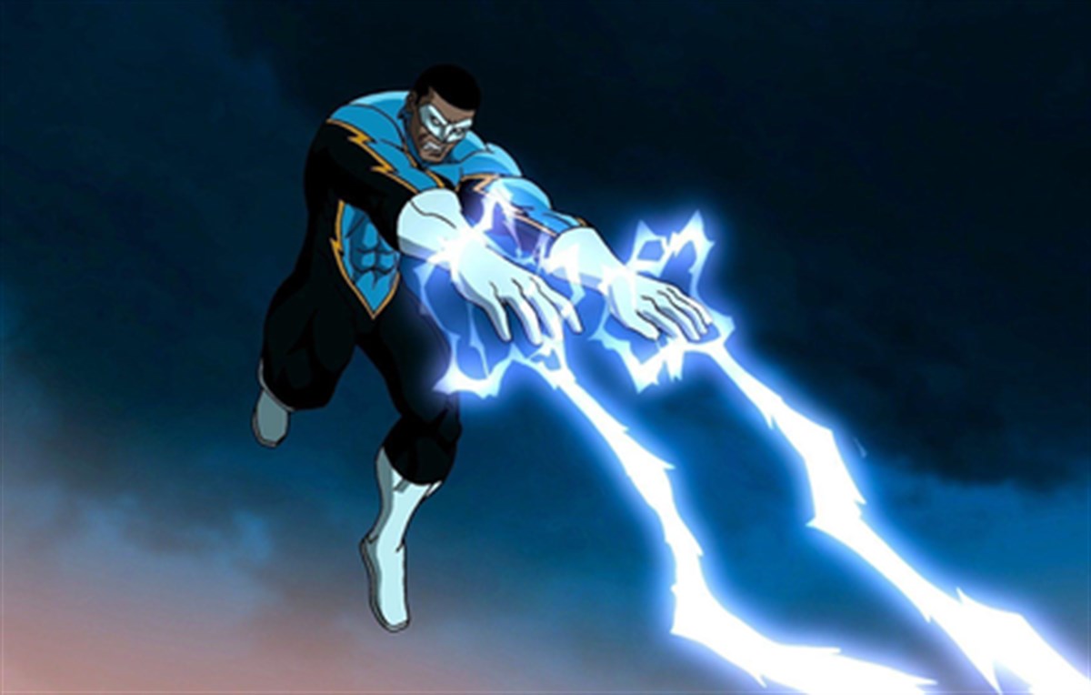 Black Lightning Wallpaper New Tab