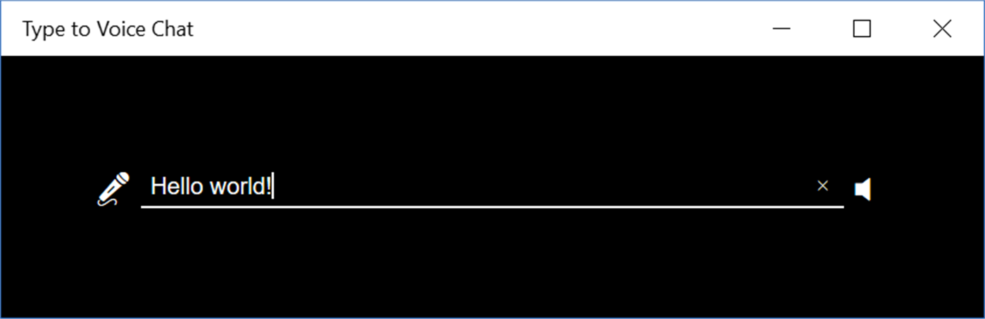 #1. Type to Voice Chat (Windows) De: Ross Breytberg