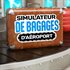 Simulateur de bagages d'aéroport