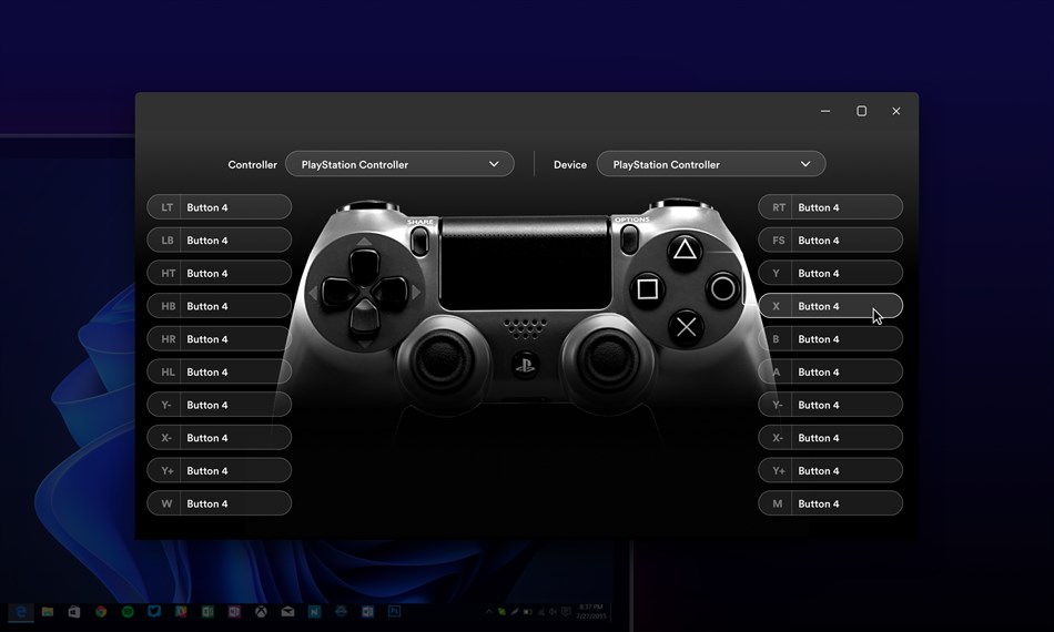 DualShock Controller Mapper (Windows) 由: AAN Software