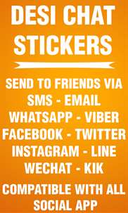 DESI Stickers FREE For WhatsApp Facebook All for Windows