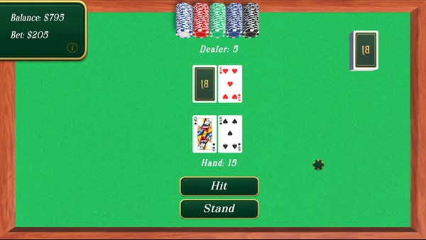 Blackjack Table - Classic Cards — 5