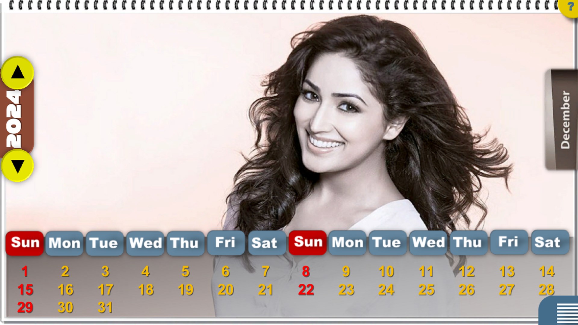 【图】Bollywood Beauties Calendar(截图3)