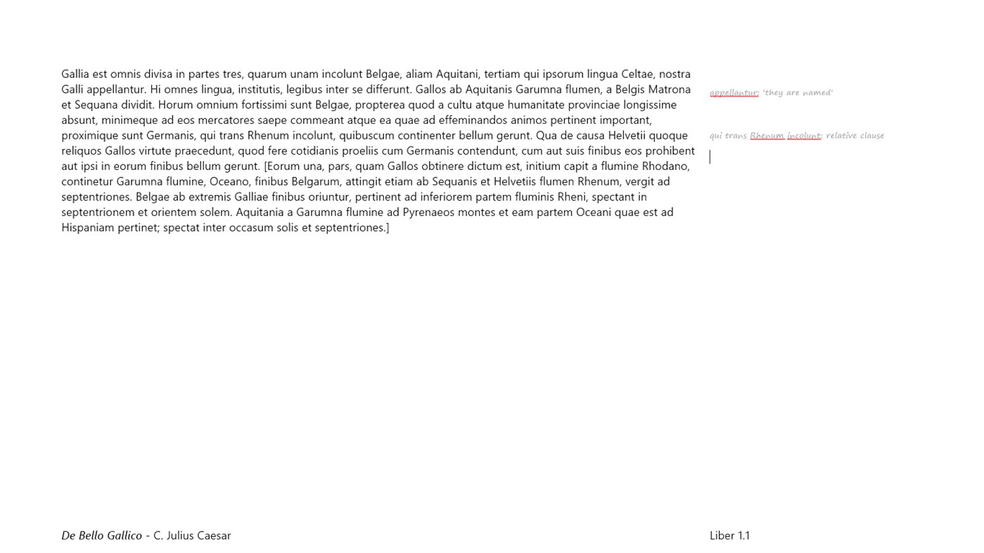 #7. Latin Reader (Windows) Ved: Telpirion.com