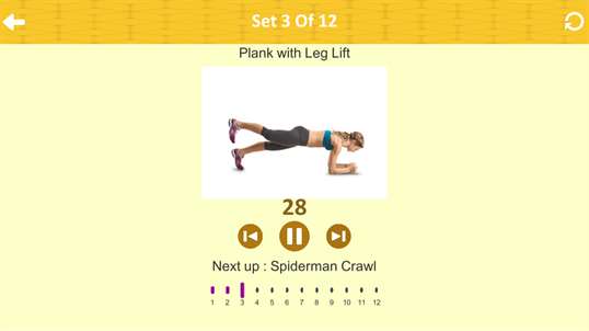 7 Minute Belly Fat Deposition Workout Challenge screenshot 2