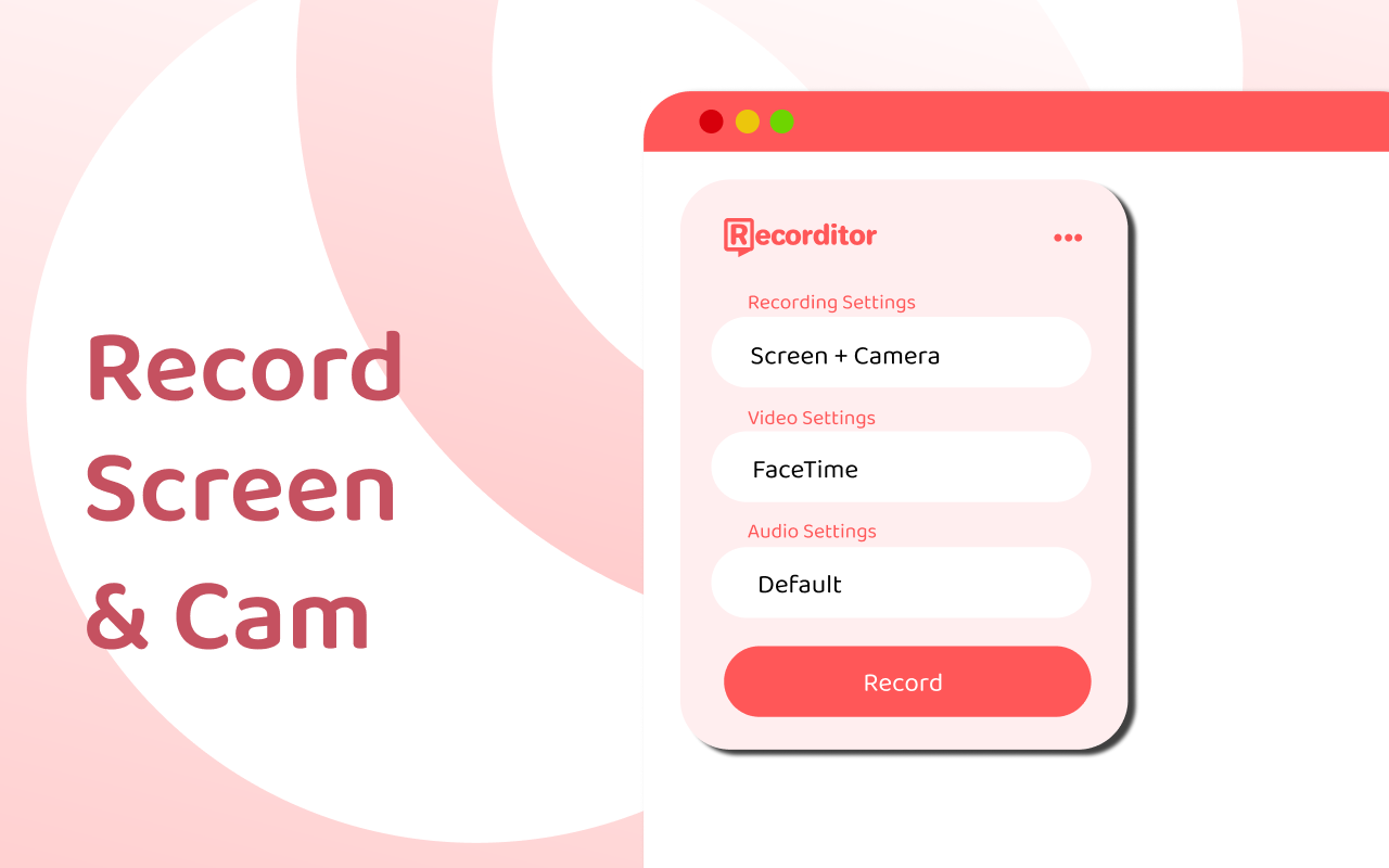 Recorditor: Record your browser