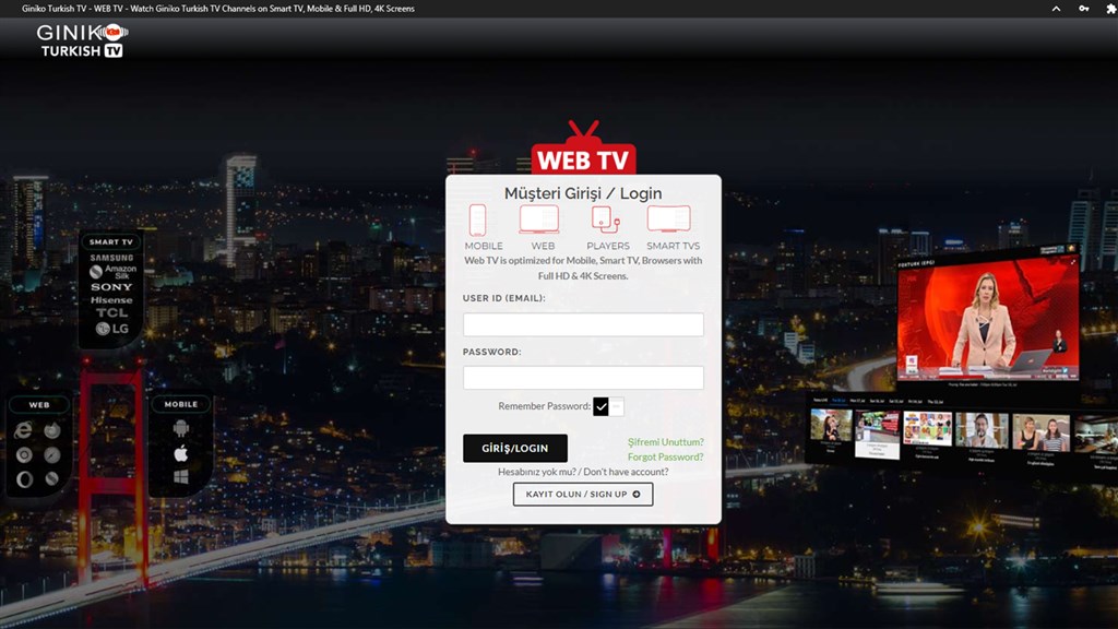 Turkish tv outlet channels live streaming