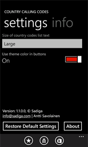 Country Codes screenshot 7