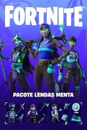 Fortnite - Pacote Lendas Menta