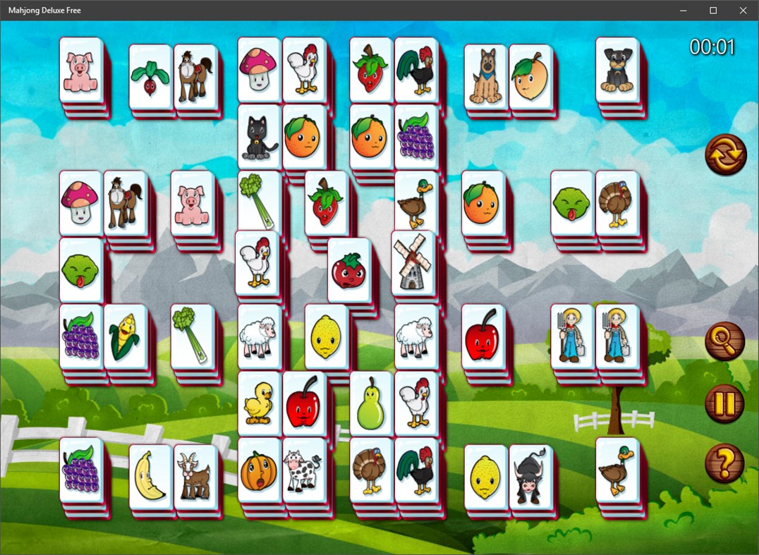 #7. Mahjong Deluxe Free (Windows) От: EnsenaSoft, S.A. de C.V.