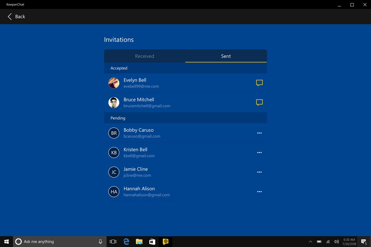 #3. KeeperChat (Windows) 由: Keeper Security Inc