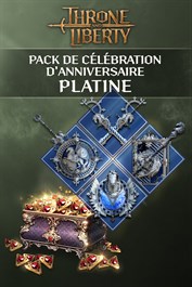 THRONE AND LIBERTY Pack de célébration d'anniversaire Platine