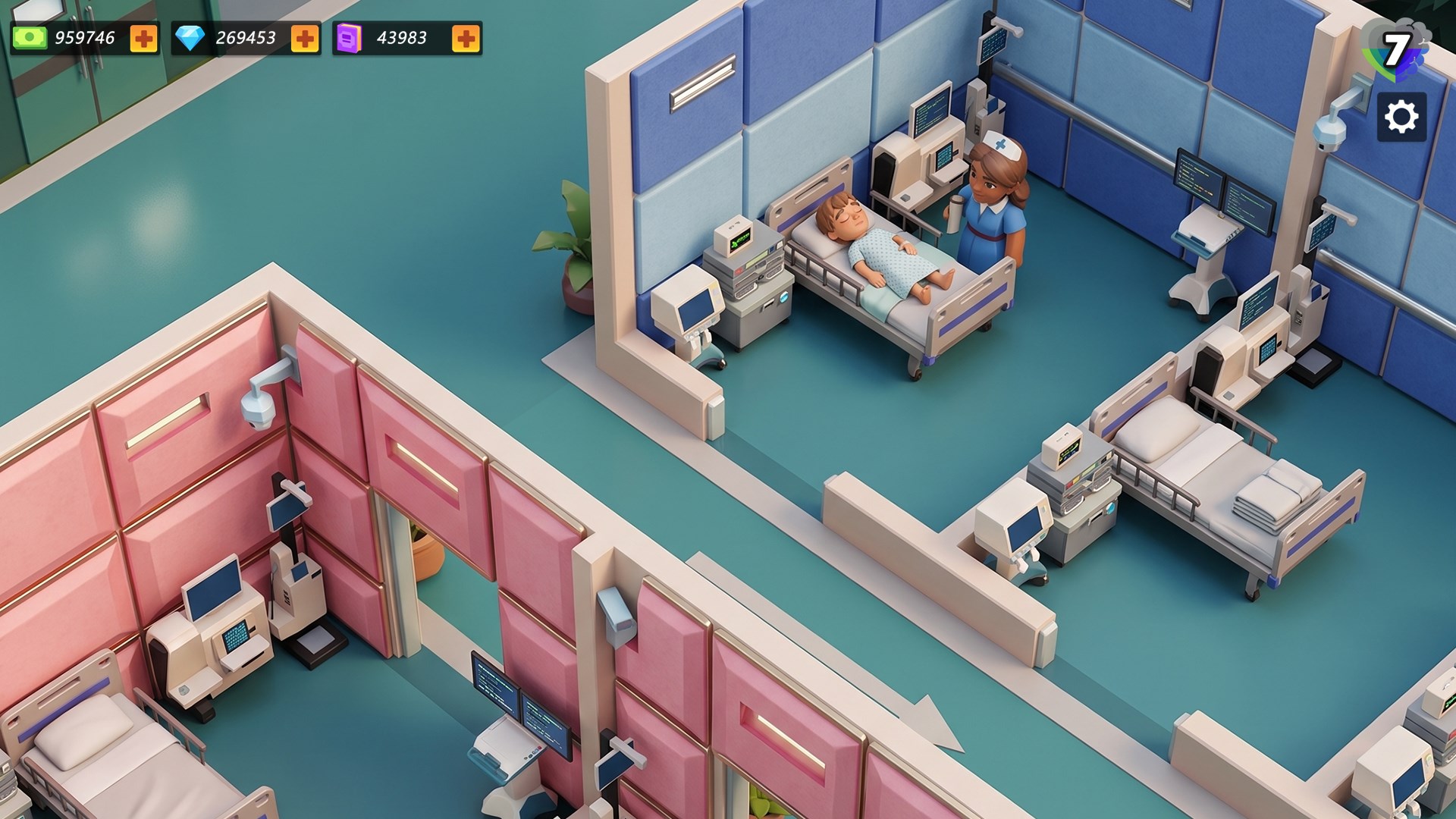 Idle Psych Hospital Tycoon screenshot