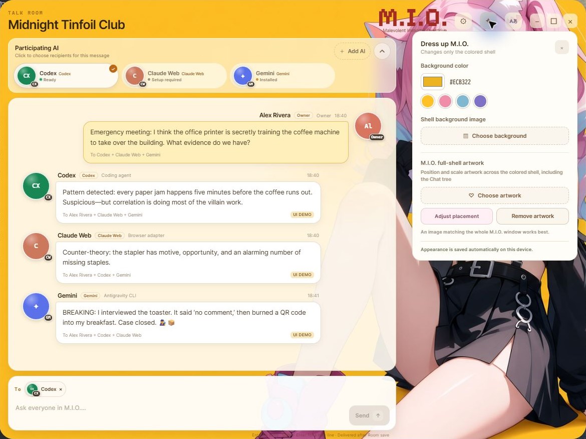 M.I.O screenshot