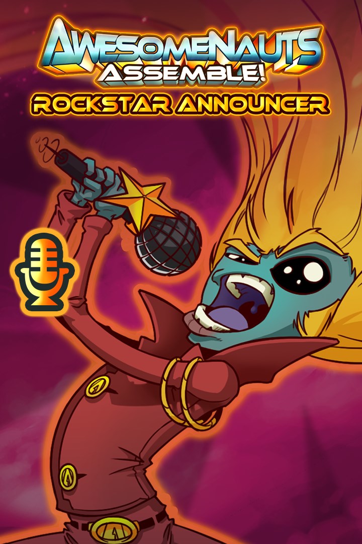 Rockstar - Awesomenauts Assemble! Announcer | Xbox | Chiave | Privato