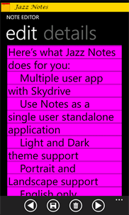 Jazz Notes screenshot 8