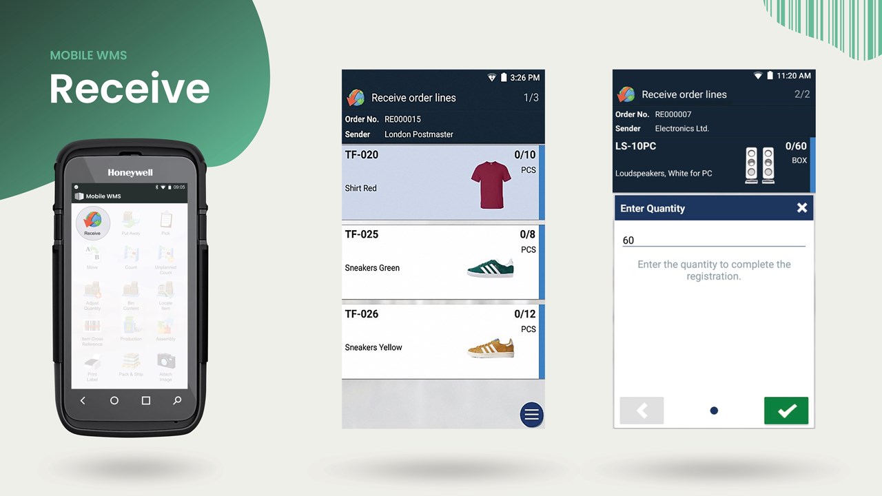 Snapshot 4 of Tasklet Mobile WMS