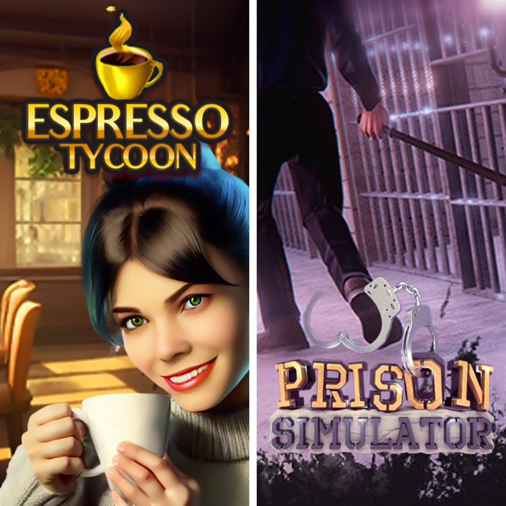 Espresso Tycoon & Prison Simulator cover art (full size)