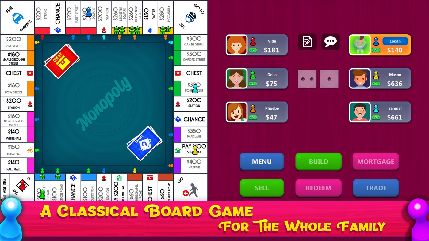 #2. Monopoly Game (Windows) 게시자: Pocket Game Card lab