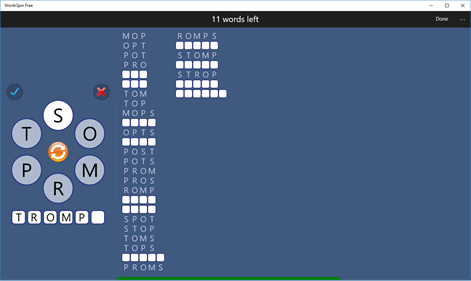 Word•Spin Wiktionary free edition Screenshots 1