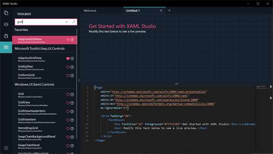 XAML Studio screenshot 3