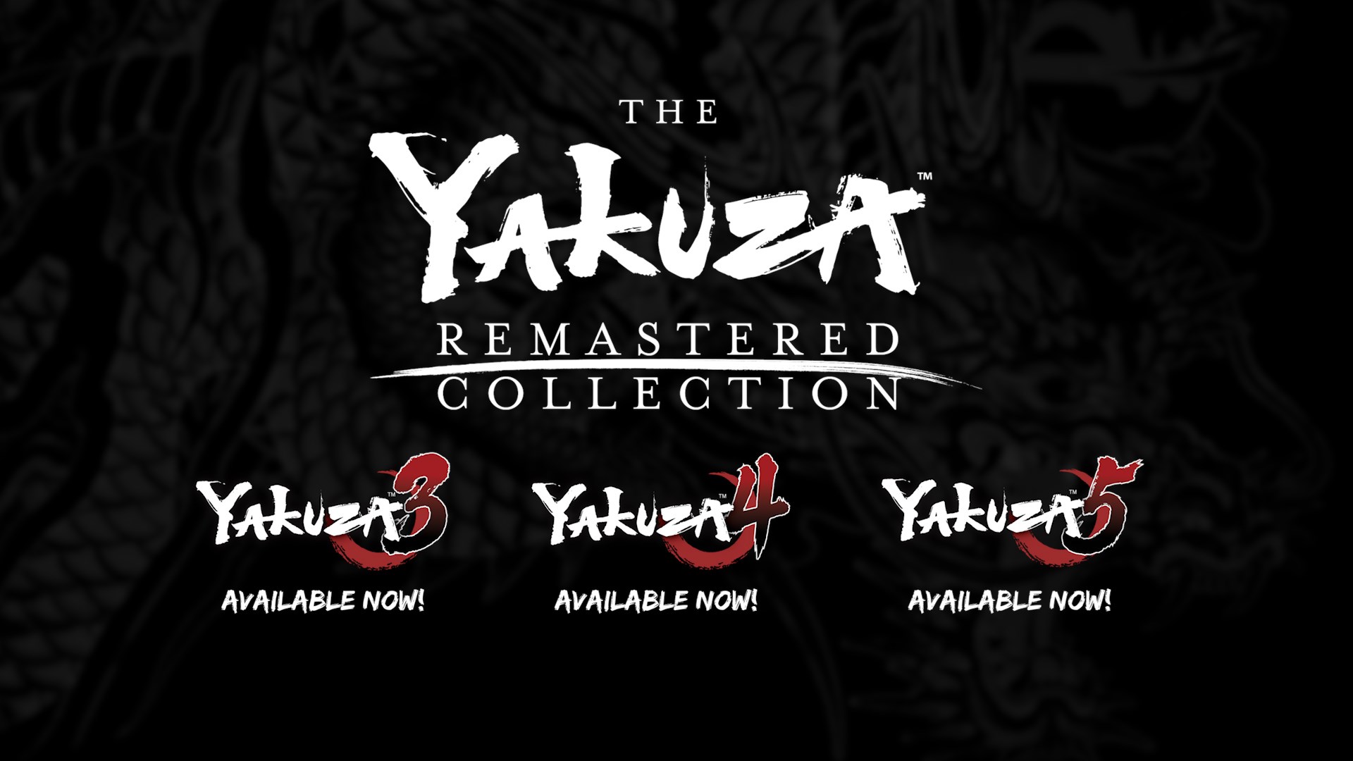 The Yakuza Remastered Collection Announcement Trailer