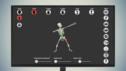 Bone Poser - 3D skeleton pose tool screenshot 2
