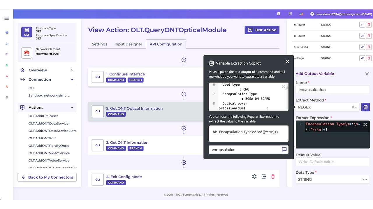 Snapshot 5 of Symphonica OSS - Telecom provisioning, activation and automation