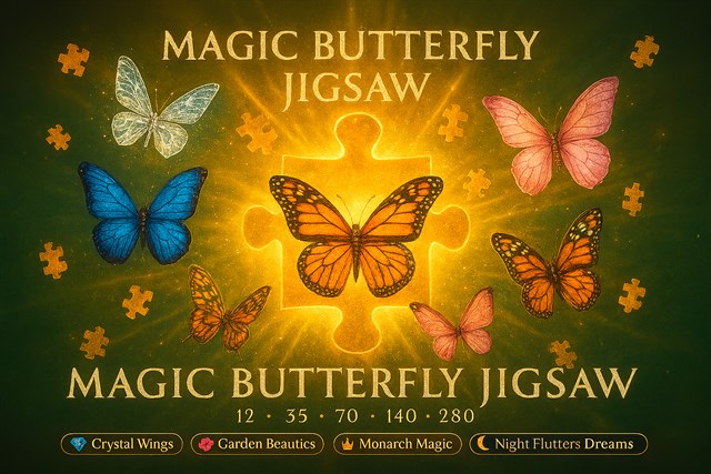 Magic Butterfly Jigsaw for PC & XBOX screenshot 1