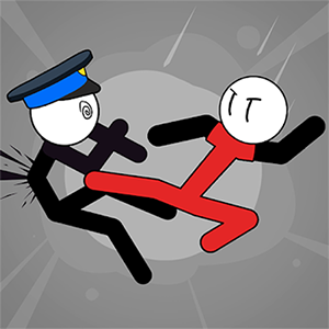 FALL RED STICKMAN free online game on