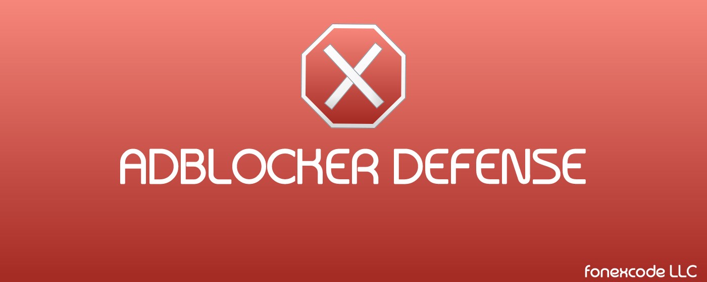 Adblocker DEFENSE marquee promo image
