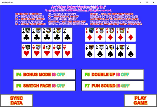 Ax Video Poker screenshot 2